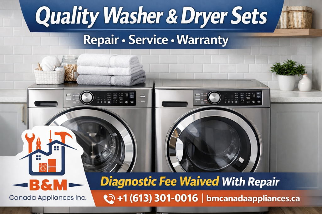 dryer repair ottawa technician diagnosing dryer not heating